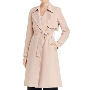 Theory pink beige trench coat FINAL PRICE OFFERS WILL BE DECLINED